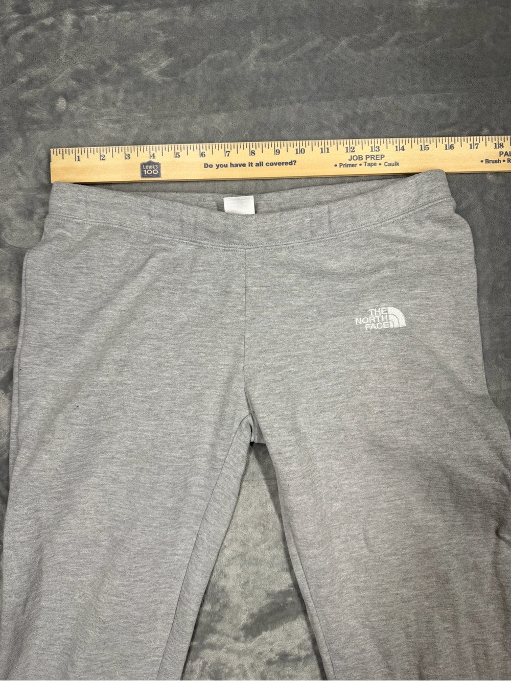 The North Face Light Gray Wide Leg Sweatpants - Picture 8 of 11